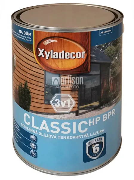 XYLADECOR Classic HP BPR 3v1 - ochranná olejová tenkovrstvová lazúra na drevo 5 l Céder
