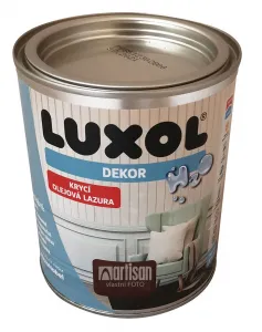 LUXOL Dekor - krycia olejová lazúra na drevo 0.75 l Tík