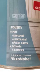 LUXOL Dekor - krycia olejová lazúra na drevo 0.75 l Tík