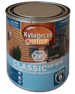 XYLADECOR Classic HP BPR 3v1 - ochranná olejová tenkovrstvová lazúra na drevo 0.75 l Dub