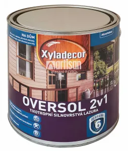 XYLADECOR Oversol 2v1 - tixotropná silnovrstvová lazúra na drevo 2.5 l Wenge