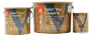 TIKKURILA Valtti Plus Complete - matná tenkovrstvová lazúra 9 l Vasa 5080