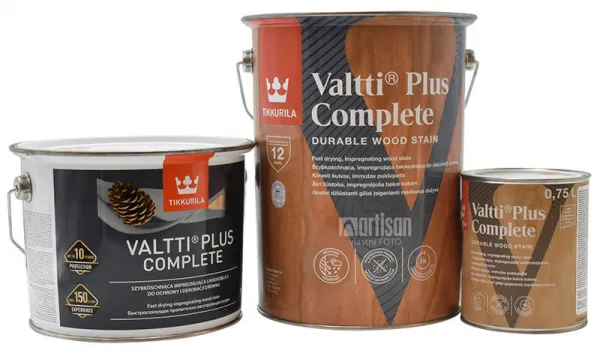 TIKKURILA Valtti Plus Complete - matná tenkovrstvová lazúra 2.5 l Orech