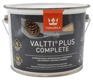 TIKKURILA Valtti Plus Complete - matná tenkovrstvová lazúra 2.5 l Orech