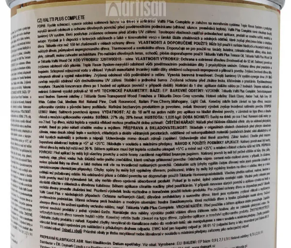 TIKKURILA Valtti Plus Complete - matná tenkovrstvová lazúra 2.5 l Orech