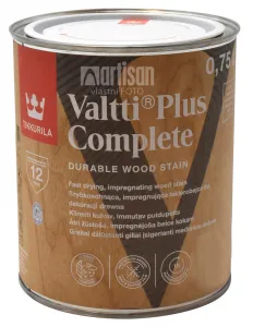 TIKKURILA Valtti Plus Complete - matná tenkovrstvová lazúra 0.75 l Eben