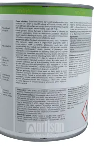OSMO - Záhradná a fasádna farba RAL 9010 - biela 2,5 l