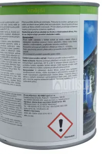 OSMO - Záhradná a fasádna farba RAL 9010 - biela 2,5 l