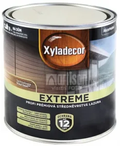 XYLADECOR Extreme - prémiová olejová lazúra na drevo 2.5 l Orech