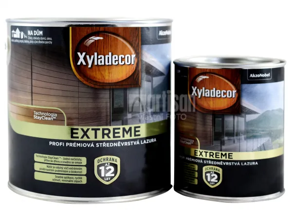 XYLADECOR Extreme - prémiová olejová lazúra na drevo 2.5 l Orech