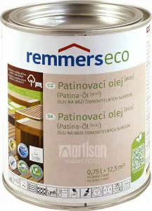 REMMERS PATINA-ÖL - Patinovací olej ECO REM - graphitgrau 0,75 L