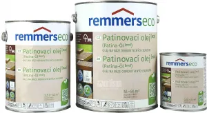 REMMERS PATINA-ÖL - Patinovací olej ECO REM - graphitgrau 2,5 L