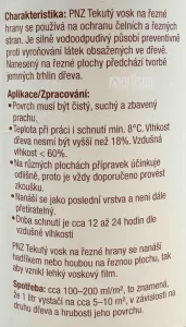 PNZ Tekutý vosk na rezné hrany 0.75 l Bezfarebný