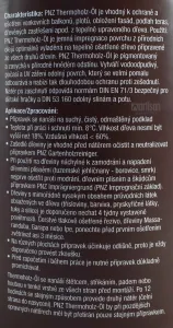 PNZ Olej na tepelne ošetrené drevo 2.5 l