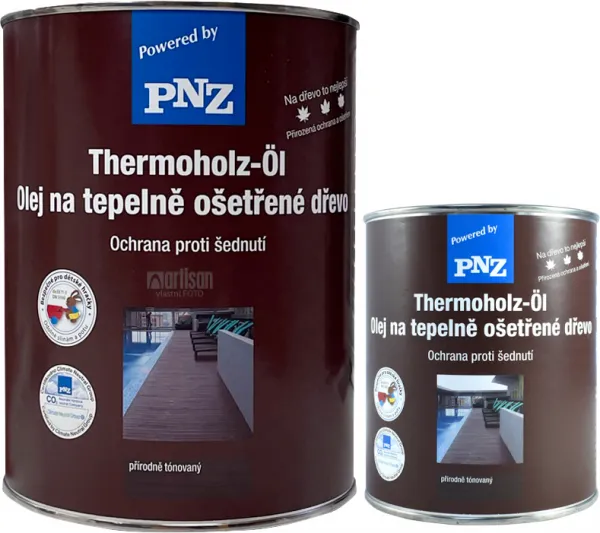PNZ Olej na tepelne ošetrené drevo 2.5 l