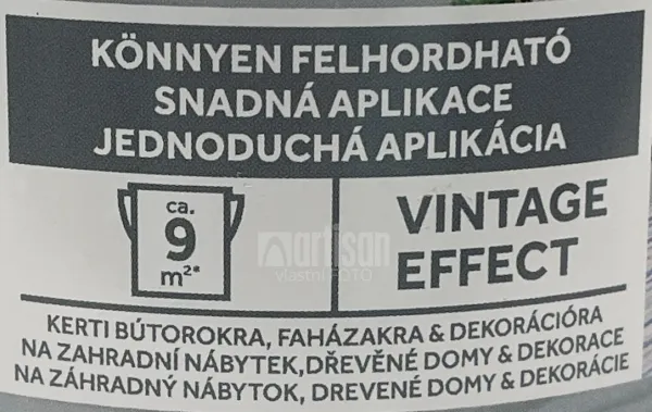 BONDEX GARDEN COLORS - Dekoratívna krycia lazúra anthracite 0,75 L