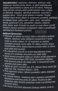 PNZ Ochranná olejová lazúra Plus 2.5 l Biely
