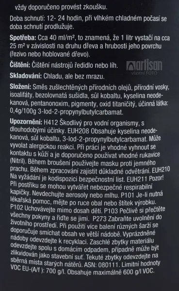 PNZ Ochranná olejová lazúra Plus 2.5 l Biely
