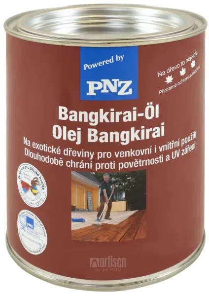 PNZ Špeciálny olej na drevo do exteriéru 0.75 l Bangkirai tmavý