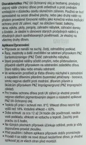 PNZ UV Ochranný olej pre exteriéry 2.5 l Bezfarebný