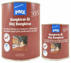 PNZ Špeciálny olej na drevo do exteriéru 0.75 l Bangkirai prírodný