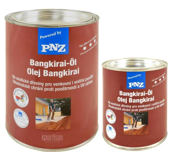 PNZ Špeciálny olej na drevo do exteriéru 0.75 l Bangkirai tmavý