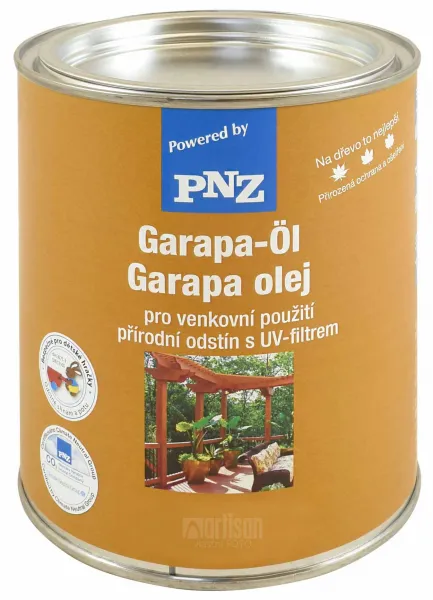 PNZ Špeciálny olej na drevo do exteriéru 0.75 l Garapa