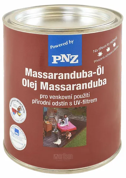 PNZ Špeciálny olej na drevo do exteriéru 0.75 l Massaranduba