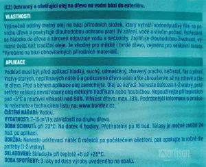 BONDEX ELITE - Ochranný rýchloschnúci napúšťací olej clear (elite) 2,5 L