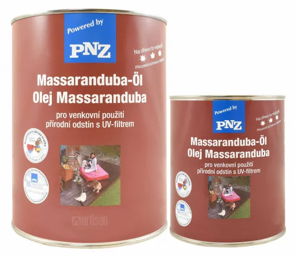PNZ Špeciálny olej na drevo do exteriéru 0.75 l Massaranduba
