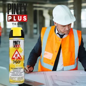 PINTY PLUS TECH - Značkovací sprej 360° zelený 500 ml