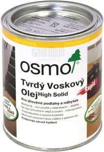 OSMO Tvrdý voskový olej Rapid pre interiéry 0.75 l Biely 3240