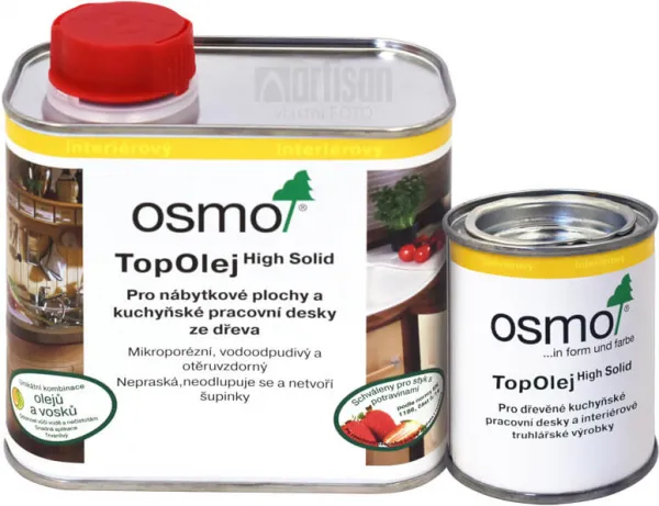 OSMO TOP OLEJ - Olej na pracovné dosky 3039 - grafit 0,5 L