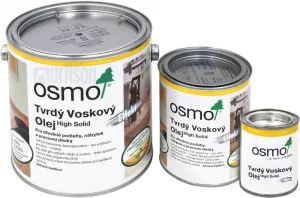 OSMO Tvrdý voskový olej Efekt pre interiéry 2.5 l Strieborný 3091