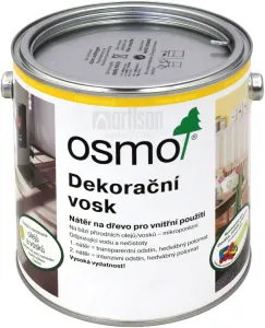 OSMO Dekoračný vosk - intenzívny 2,5 l 3188 - sneh