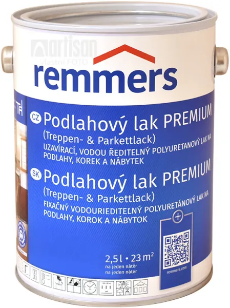 REMMERS - Podlahový lak PREMIUM hodvábne lesklý 2,5 L
