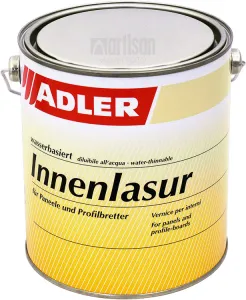 ADLER Innenlasur UV 100 - prírodná lazúra na drevo pre  interiéry 2.5 l Frame ST 02/2