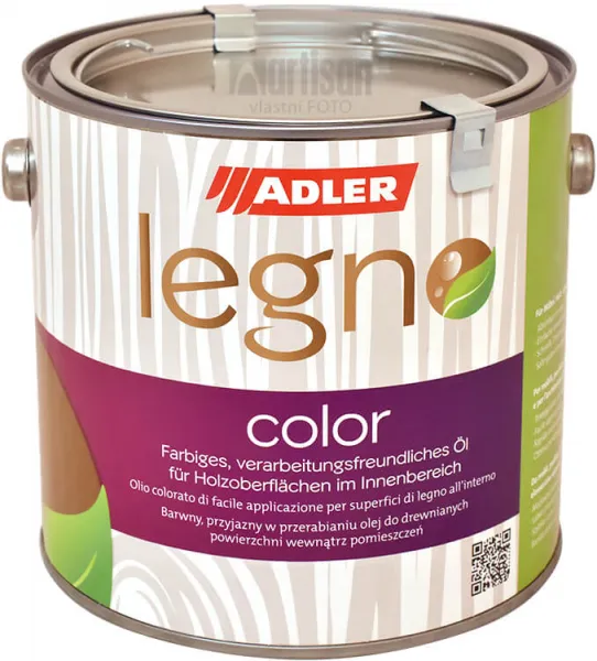 ADLER Legno Color - sfarbujúci olej na ošetrenie drevín 2.5 l Tango ST 13/5