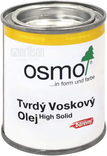 OSMO Tvrdý voskový olej farebný pre interiéry 0.125 l Prírodný 3041