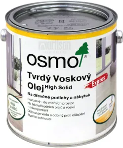 OSMO Tvrdý voskový olej EXPRES 2.5 l Biely 3340