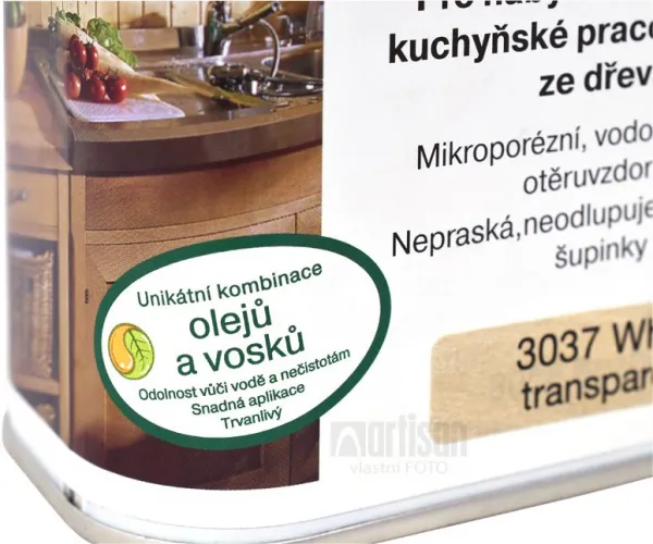 OSMO TOP OLEJ - Olej na pracovné dosky 3039 - grafit 0,125 L