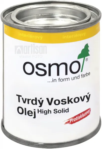 OSMO Tvrdý voskový olej protišmykový 3089 - bezfarebný polomat - extra 0,125 L