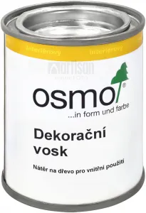 OSMO Dekoračný vosk transparentný 0.125 l Biely 3111