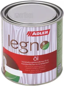 ADLER Legno Öl - univerzálny rýchloschnúci olej na drevo pre interiéry 0.75 l Weiss 50881