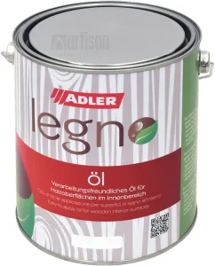 ADLER Legno Öl - univerzálny rýchloschnúci olej na drevo pre interiéry 2.5 l Weiss 50881