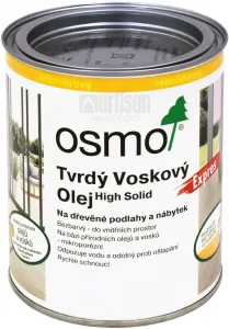 OSMO Tvrdý voskový olej EXPRES 0.75 l Biely 3340