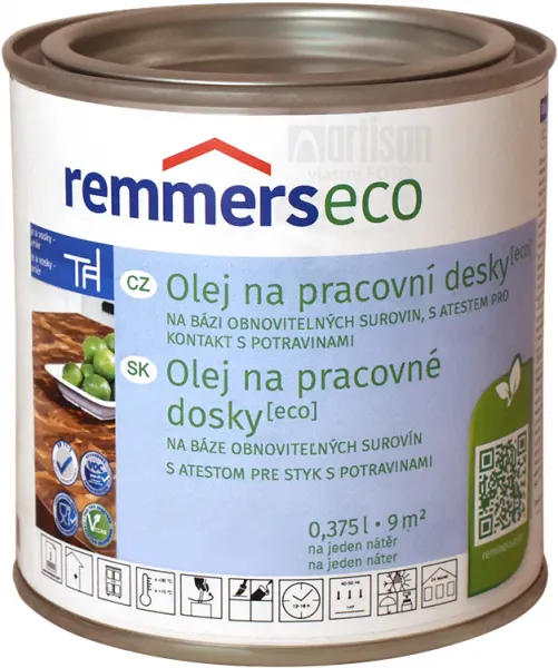 REMMERS - Olej na pracovné dosky ECO REM - farblos 0,375 L