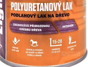 LIGNOFIX - polyuretánový lak 2.5 l Lesklý