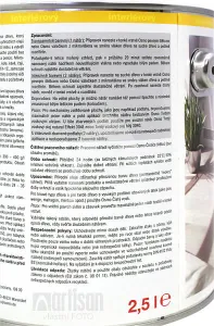 OSMO Dekoračný vosk transparentný 0.005 l Biely 3111 vzorka