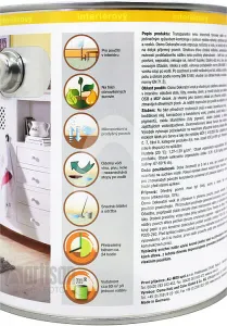 OSMO Dekoračný vosk transparentný 0.005 l Biely 3111 vzorka